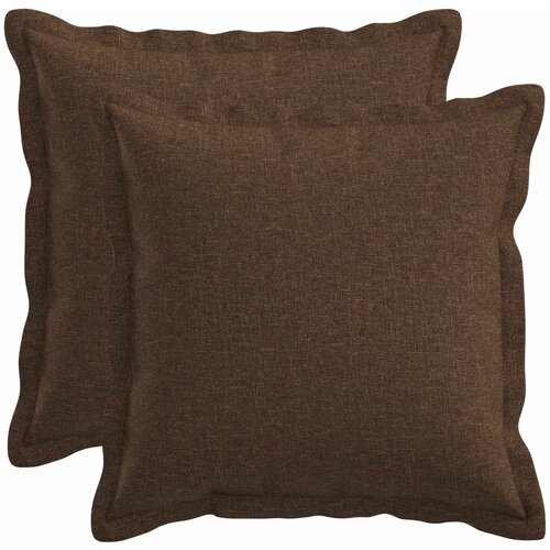  Presvlaka za jastuk 2 pcs HOUTEN Smeđa 35 x 35 cm Umjetni lan Cijene