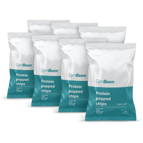 GymBeam proteinski čips 7 x 40 g morska so Cene