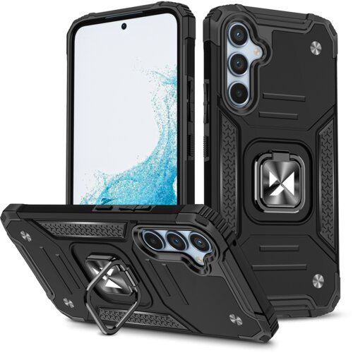 Wozinsky Ohi&amp;scaron;je Ring armor za Samsung Galaxy A34 - Črna Slike