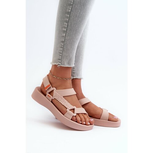 Kesi Velcro sandals ZAXY Light pink Cene