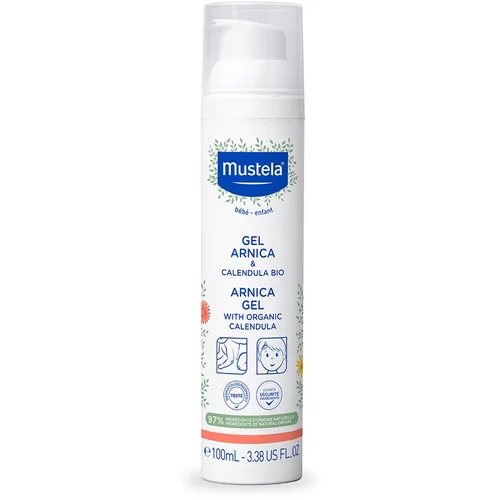 Mustela Bébé Arnica gel proti modricam, udarninam in oteklinam za otroke 9m+ 100 ml