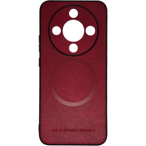  Za&scaron;titna silikonska futrola (OLGE Magnetic) za Honor Magic8 Lite, Crvena Cene