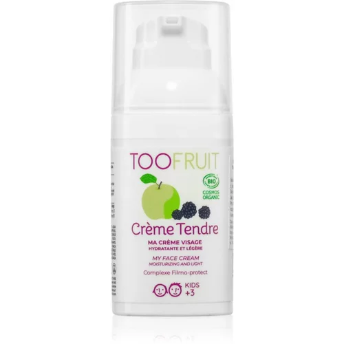 Toofruit Moisturizing Cream hidratantna krema za lice za djecu Apple/Blackberry 30 ml