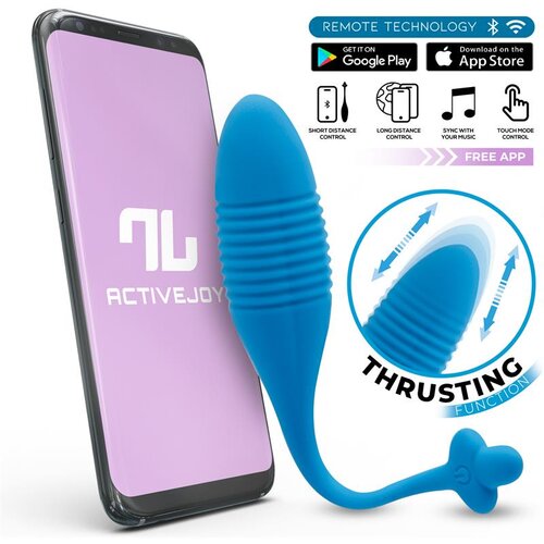 INTOYOU App Series Thrusting Egg with App Blue Slike