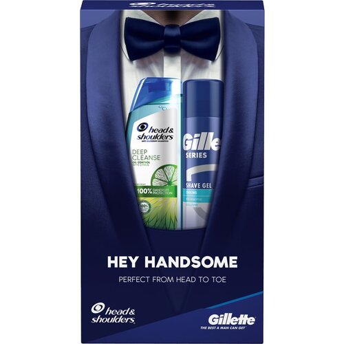 Head &amp;amp; Shoulders Deep Cleanse Bundle Pack poklon set za mu&amp;scaron;karce Slike