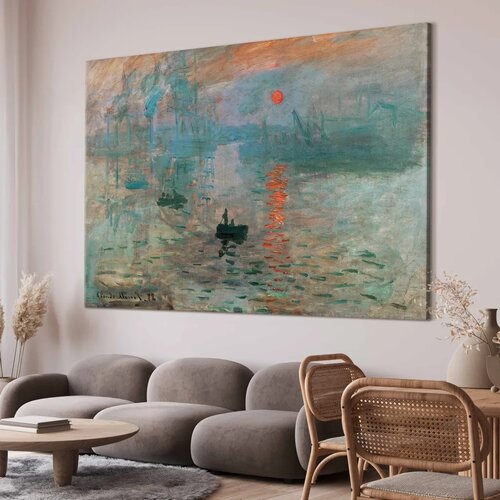  XXL slika - Claude Monet &amp;ndash; Impression Sunrise 200x133 Slike