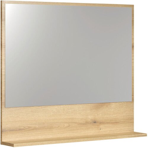 MID.YOU KOPALNI&amp;Scaron;KO OGLEDALO, 80/74/14 cm steklo, leseni material Slike