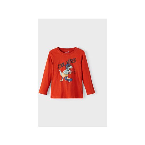 Name it Bluza 13205201 Rdeča Regular Fit Slike