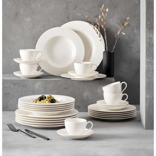 Villeroy & Boch KOMBINIRANI SERVIS Basic White Fine China Cene