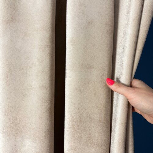 Dekorativna tkanina Velvet Royal Beige bež vis. 2,80 m Cijene