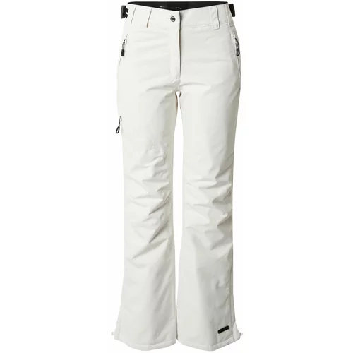 Icepeak Sportske hlače 'CURLEW' crna / bijela