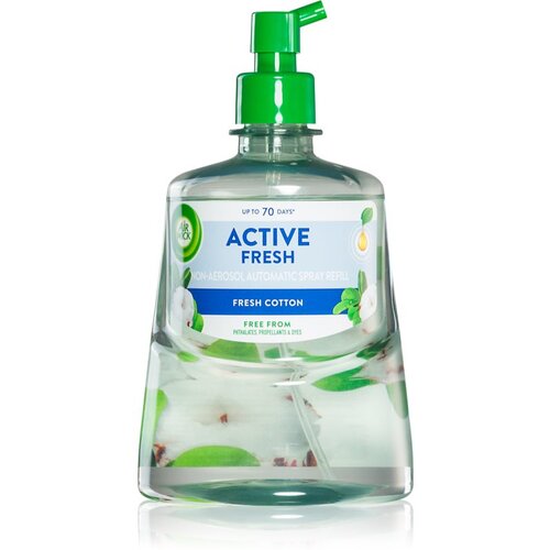Air Wick Active Fresh Fresh Cotton osvežilec zraka nadomestno polnilo 228 ml Cene