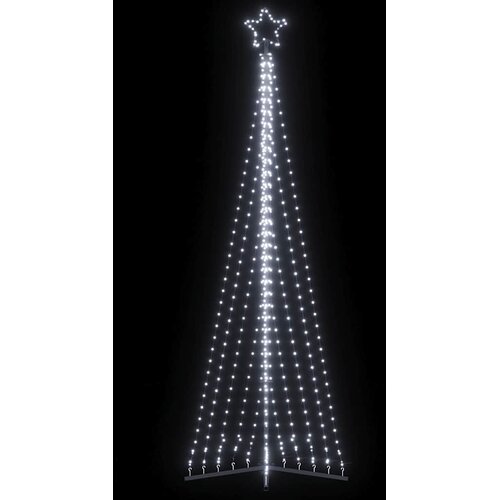  LED božićno drvce 495 LED hladno bijelo 300,5 cm Slike