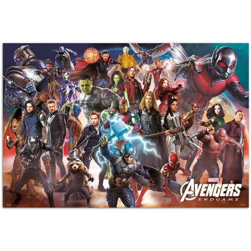 Marvel PLAKAT MA&amp;Scaron;ČEVALCI: ZASTAVA KONČNE IGRE, (20837766) Slike