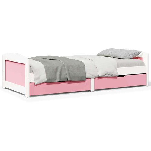 vidaXL Dnevna postelja z 2 predaloma brez vzmetnice IRUN 90x200cm Cene