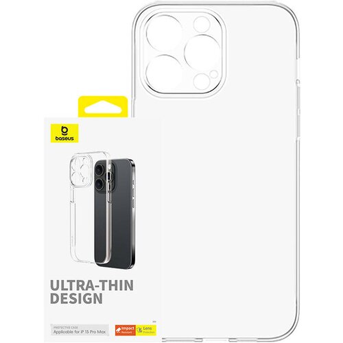Baseus Ohišje za telefon iPhone 15 ProMax OS-Lucent Series (prozorno), (21302454) Cene
