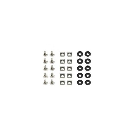  Set za montazu u rack GEMBIRD 19A-FSET-01 sarafi/matice/podloska, 10 komada Slike