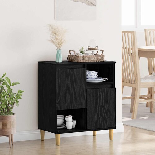  Kreveta Crni hrast 35 x 60 x 70 cm Konstruirano drvo Cene