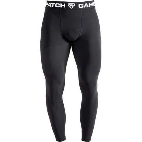GAMEPATCH kompresijske dolge hlače, črne