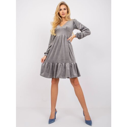 FANCY Dress-FA-SK-7530.84P-dark gray Cene