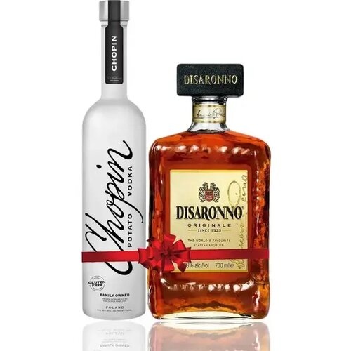 Chopin i Disaronno Akcija: Chopin Potato vodka 40% 0,7 L i Disaronno Amaretto 28% 0.7 L Cene