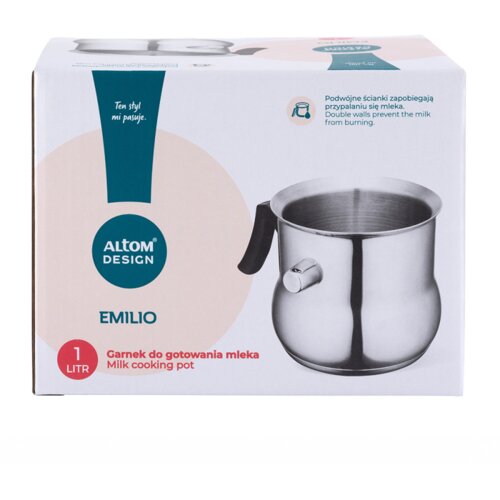 Altom design lonac za mlijeko 1l Emilio Slike