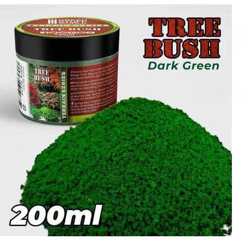 Green Stuff World flock bush - dark green (200ml) Slike