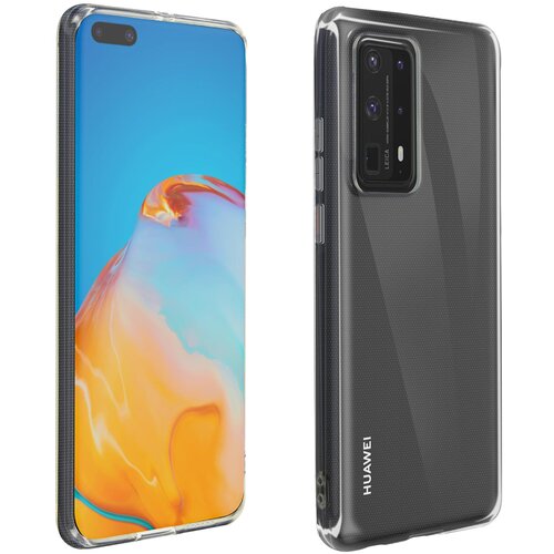 AVIZAR Silikonski ovitek Huawei P40 Pro Gel, tanek in odporen - prozoren, (20720619) Cene