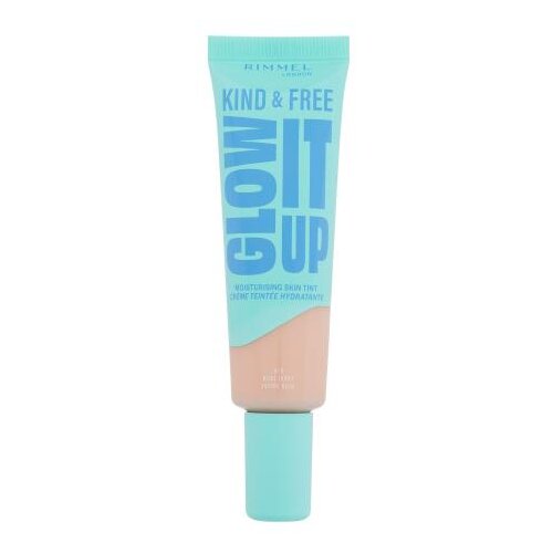 Rimmel London Kind & Free Glow It Up Moisturising Skin Tint puder normalna 30 ml nijansa 010 Rose Ivory Cijene