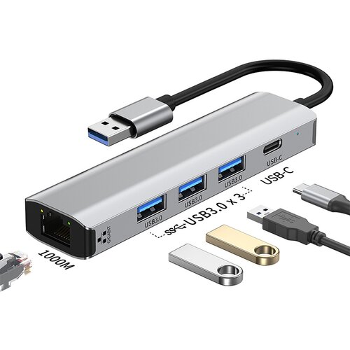 INF 5-v-1 2208U Gigabit priklopna postaja, (21751759) Cene