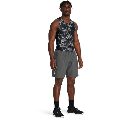Under Armour Športne hlače siva / bela Cene