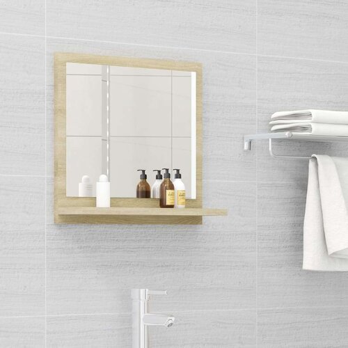 vidaXL Kupaonsko ogledalo boja hrasta sonome 40x10,5x37 cm od iverice Cene