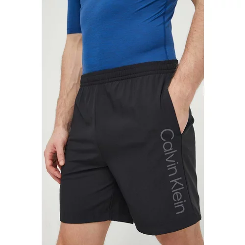 Calvin Klein Kratke hlače za trening boja: crna