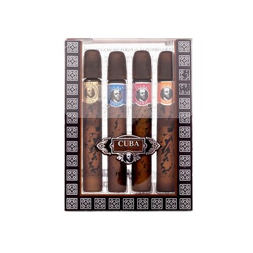Cuba Set Miniatures darovni set toaletna voda Gold 5 ml + toaletna voda Blue 5 ml + toaletna voda Orange 5 ml + toaletna voda Red 5 ml za muškarce Cijene