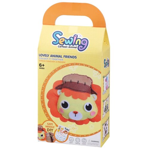 Ozzo Sewing cartoon animal, set za &scaron;ivenje, lav Cene