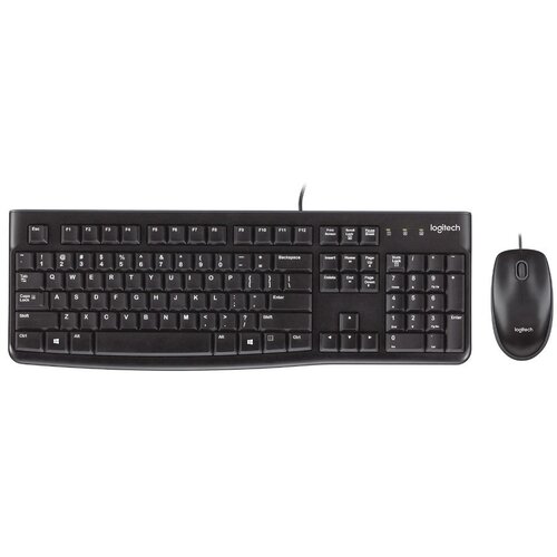 Logitech Set MK120 Wired tastatura i miš, US Cene