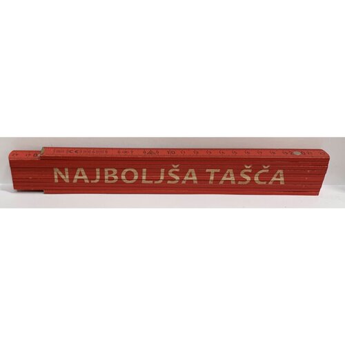 HEKA Zložljiv meter Heka (napis: Najboljša tašča, rdeče barve, 2 m) Cene
