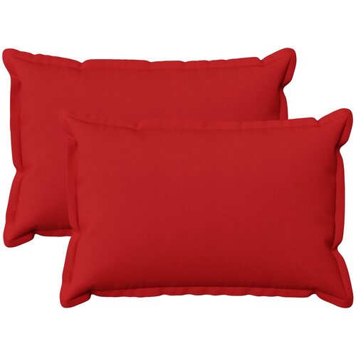  Presvlaka za jastuk 2 pcs HOUTEN Crvena 50 x 80 cm Umjetni lan Cijene