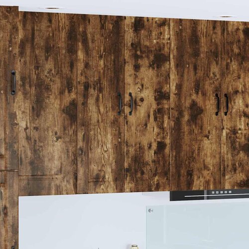 vidaXL Stenska kuhinjska omarica Dimljeni oreh 30 x 31 x 100 cm Cene