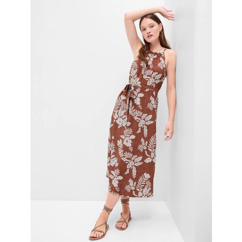 GAP Patterned Midi Dress - Women Slike