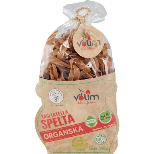 Volim Dobro U Ljudima VOLIM organska testenina spelta 250g Cene