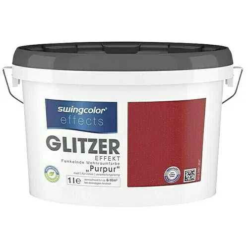 SWINGCOLOR boja s efektom glitter (purpur, 1 l)