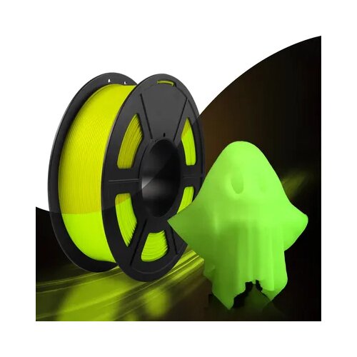 SUNLU PLA Glow In The Dark Yellow Slike