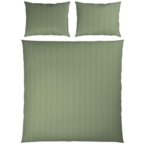 Premium Living Posteljnina Xenia Streif Xxl, Zelena, 2x60/80, 200/200 Slike