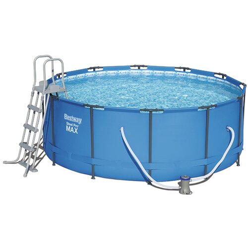 Bestway bazen Frame Pool Komplett-Set Steel Pro MAX&amp;trade; &amp;Oslash; 366 x 122 cm vklj. filtrirna črpalka Slike