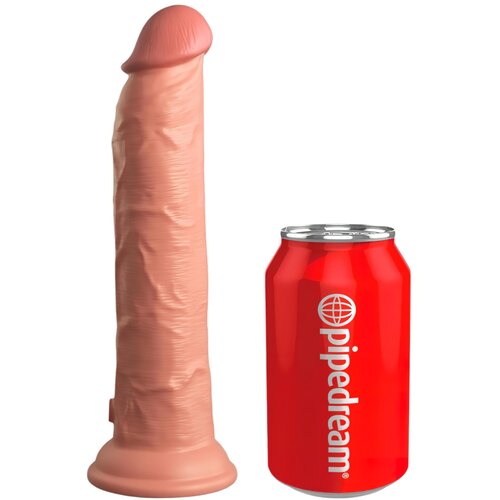 King Cock Elite 9 - pripenjalni, realistični dildo (23 cm) - naravni Cene