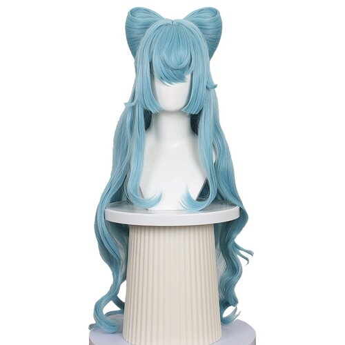 INF Sky Blue Cosplay Lasulja - Visokotemperaturna vlakna, nastavljiva, anime stil, (5000327308) Cene
