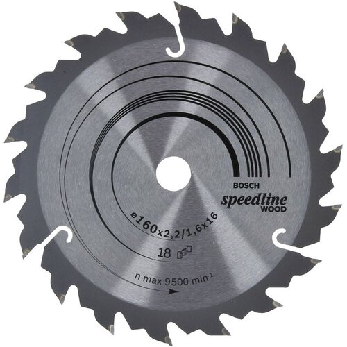 Bosch List kružne testere Speedline Wood 160 x 16 x 2.4 mm. 18 Cene