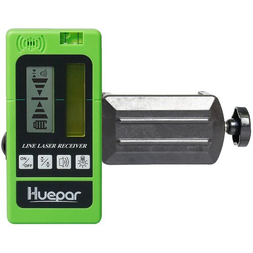 HUEPAR laserski sprejemnik, dvojni LCD zaslon, visoka natančnost, zelena lupina, (5000158772) Cene