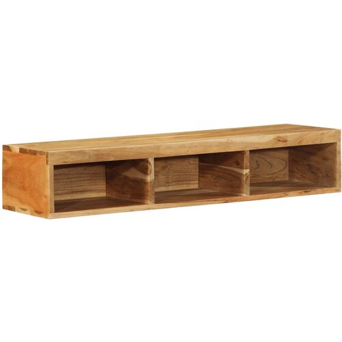 VidaXL Zidni TV ormarić 100x30x19 cm puno drvo bagrem Slike